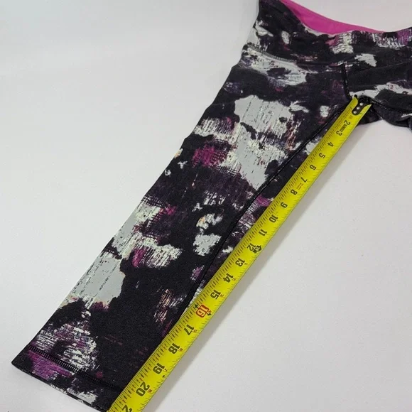 Lululemon Wunder Under Pant Leggings Kara Blossom Multi size 4 - Picture 9 of 11